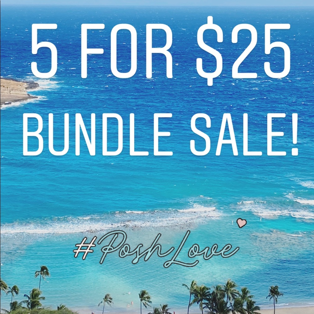 🛍 Bundle Sale! 5 pieces for $25! 🛍